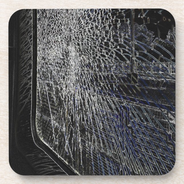 broken train window coaster (Front)