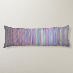 Broken TV Screen Test Pattern Body Cushion