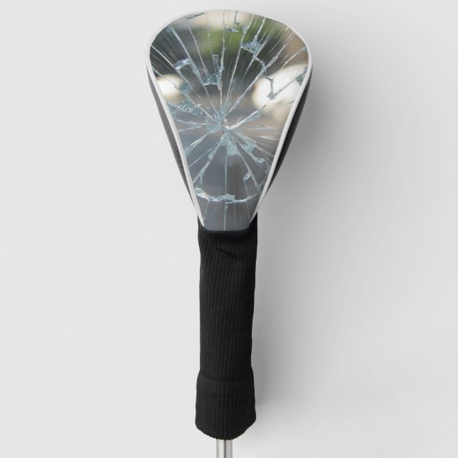 broken window golf head cover (Front)
