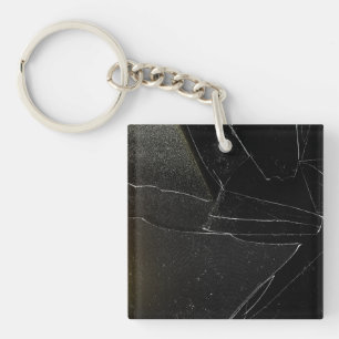 BROKEN WINDOW KEY RING