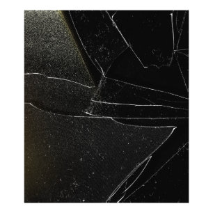 BROKEN WINDOW PHOTO PRINT