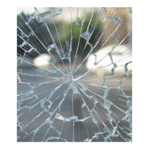broken window photo print