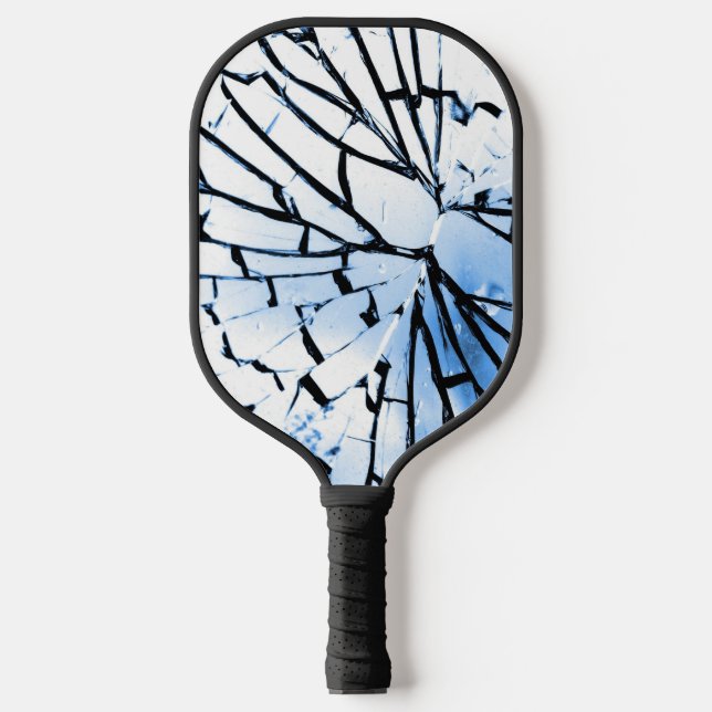 broken window pickleball paddle (Front)
