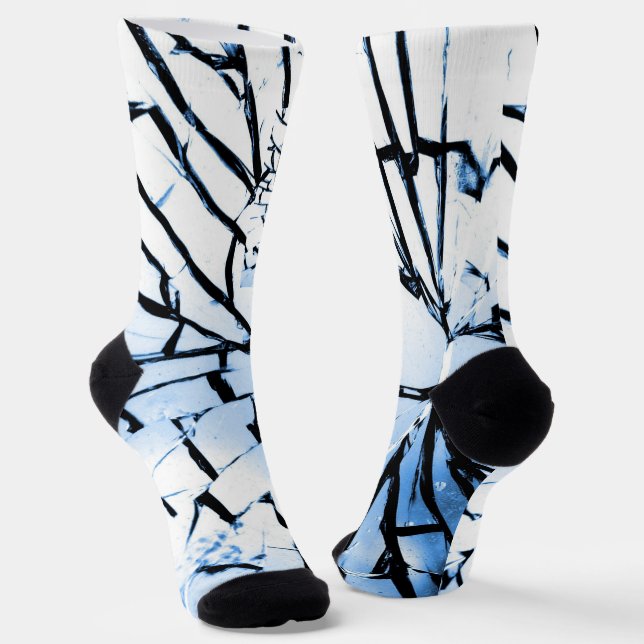 broken window socks (Angled)