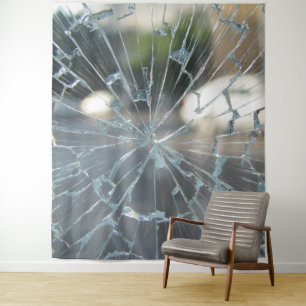 broken window tapestry