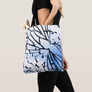 broken window tote bag