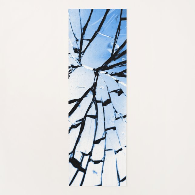 broken window yoga mat (Front)