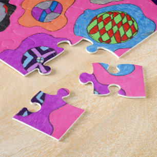 "Broken Wing" Abstract Art Jigsaw Puzzle