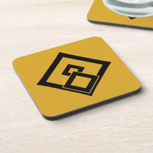 Broken wooded measure coaster