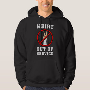 Broken Wrist Arm Surgery Survivor Hand Injury Reco Hoodie