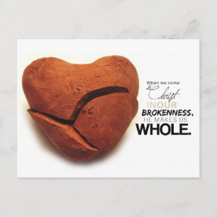 Brokenness Postcard
