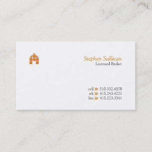 Broker v business card