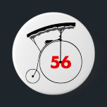 Brolly Wielding 56 7.5 Cm Round Badge<br><div class="desc">The badge and the credit don't match,  so don't call her 48 by mistake - she's got an umbrella and she isn't afraid to use it.</div>