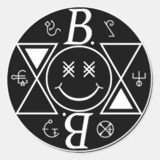 Bromance Logo Classic Round Sticker