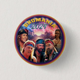 Bromania 2024 3 cm round badge