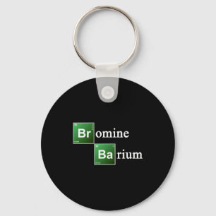 Bromine And Barium Periodic Table Chemistry Elemen Key Ring