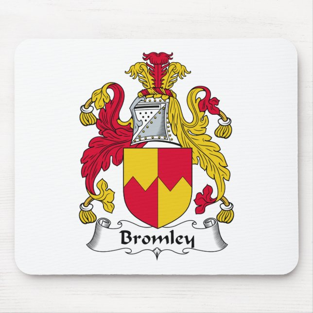 Bromley Family Crest Mouse Pad (Front)