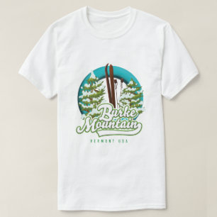 Bromley Mountain Peru Vermont US Ski logo T-Shirt