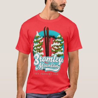 Bromley Mountain Peru Vermont US Ski T-Shirt