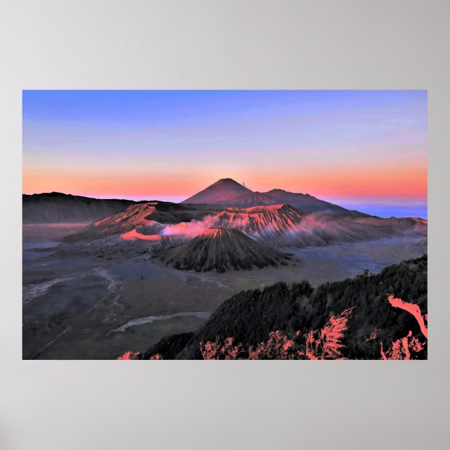 Bromo Dawn Poster (Front)