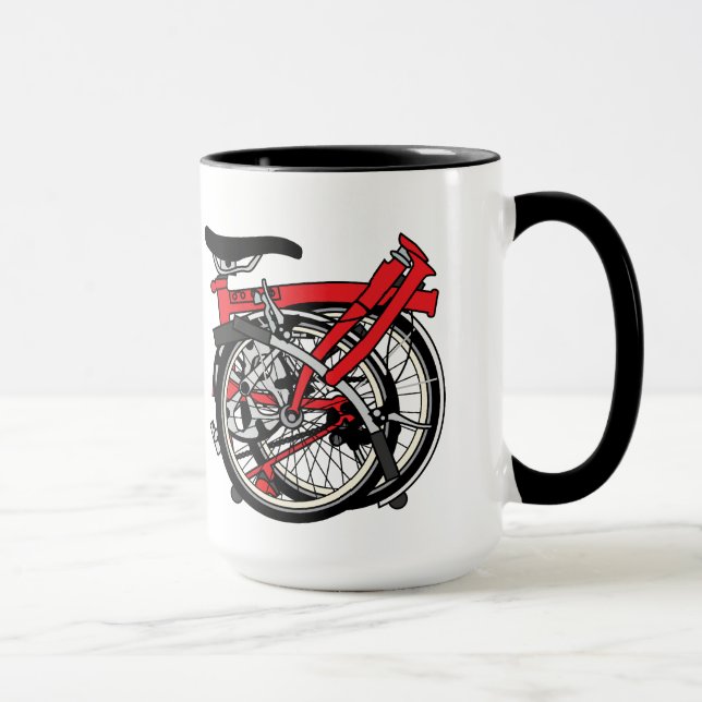 Brompton Bicycle Folded Mug (Right)