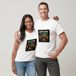 🎮🔥 BRON TO GAME – Power Up Your Ultimate Gaming T-Shirt