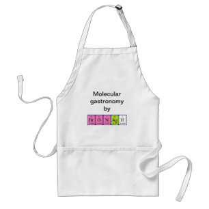 Bronagh periodic table name apron