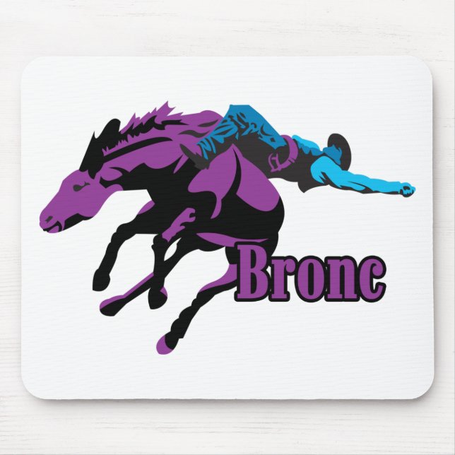 Bronc Mouse Pad (Front)