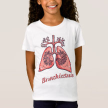 bronchiectasis pritet-shirt