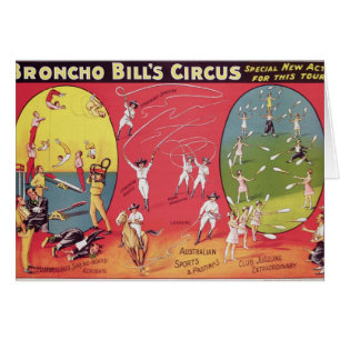 Broncho Bill's Circus, Birmingham c.1890-1910