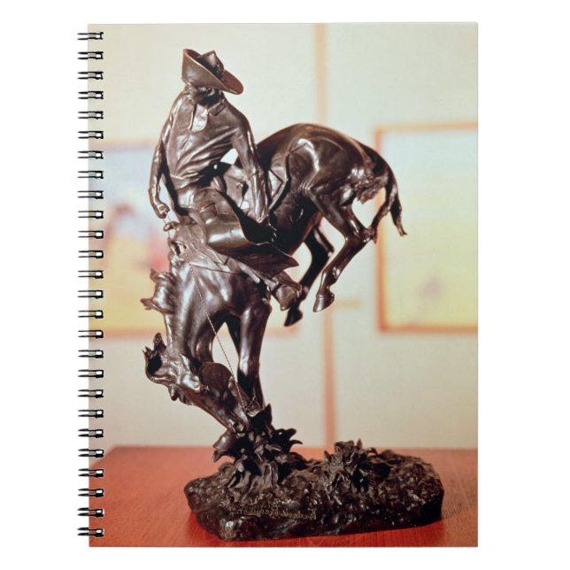 Bronco-Buster (bronze) Notebook (Front)