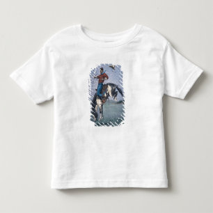 Bronco-Buster (coloured engraving) Toddler T-Shirt