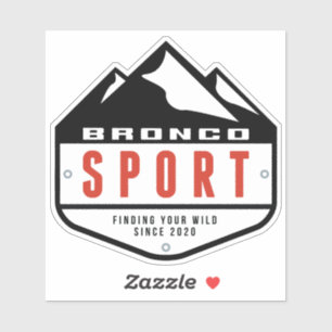 Bronco Sport forum shield logo