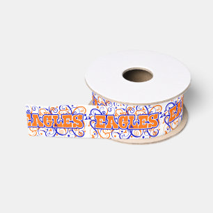 Bronson Eagles Hairbow Ribbon Grosgrain Ribbon