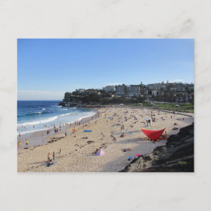 Bronte Beach on a Mild Summer Day Postcard