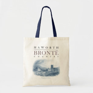 Bronte Country with Haworth Church and Parsonage Tote Bag