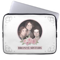 Bronte Sisters Portrait with Pink Roses