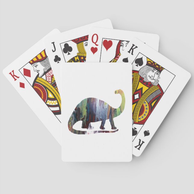 Brontosaurus Playing Cards (Back)
