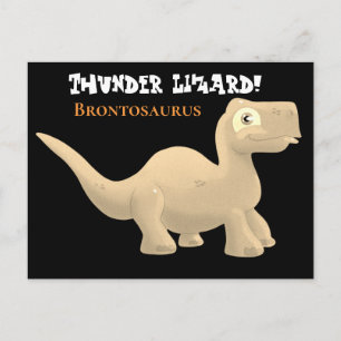Brontosaurus Postcard