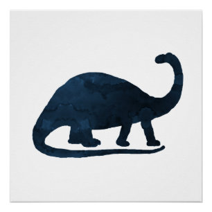 Brontosaurus Poster