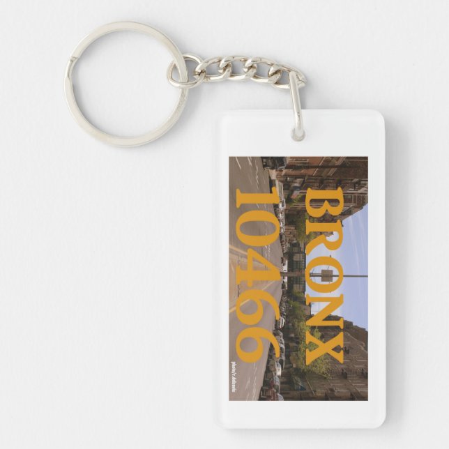 Bronx 10466 key-chain key ring (Front)