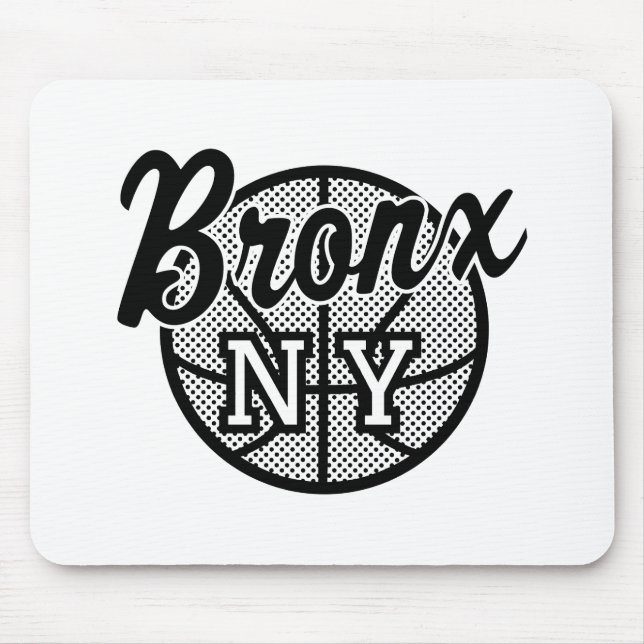 Bronx Basketball Mouse Pad (Front)