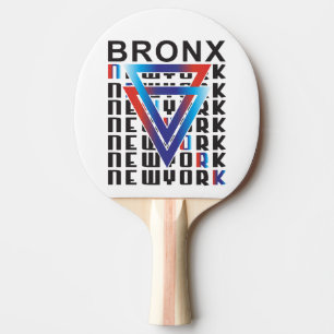 Bronx Bold: A Futuristic Take on New York Ping Pong Paddle