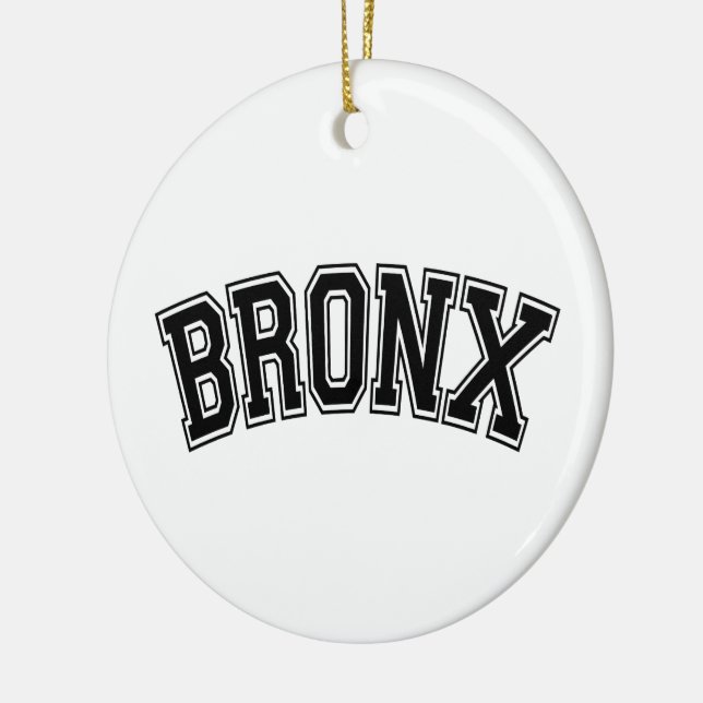 BRONX CERAMIC ORNAMENT (Left)