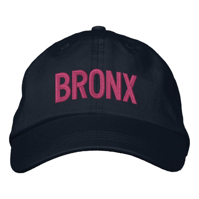 BRONX EMBROIDERED HAT (Front)