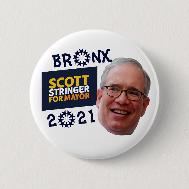 Bronx for Stringer 2021 6 Cm Round Badge (Front)
