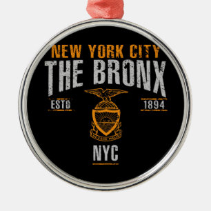 Bronx Metal Ornament