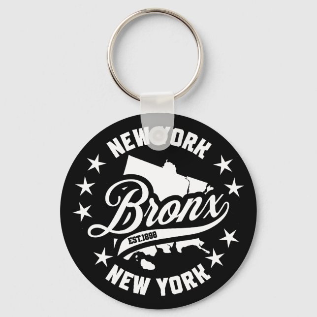 Bronx,New York Key Ring (Front)