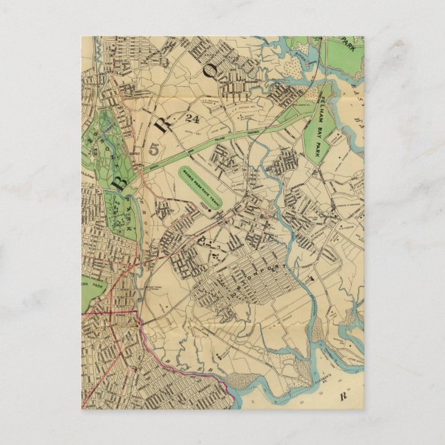 Bronx, New York Postcard (Front)