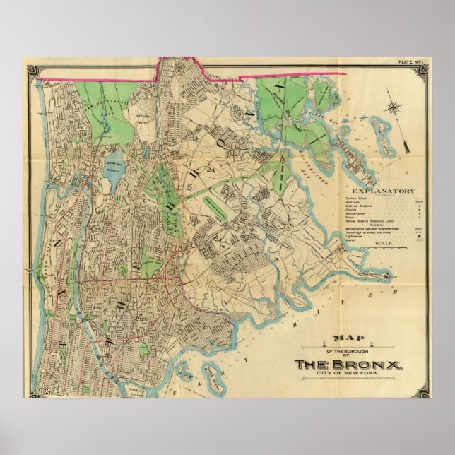 Bronx, New York Poster (Front)